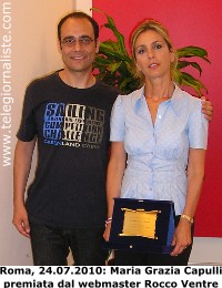 Premiazione di Maria Grazia Capulli