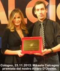Premiazione di Mikaela Calcagno