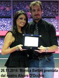 Premiazione di Monica Bertini