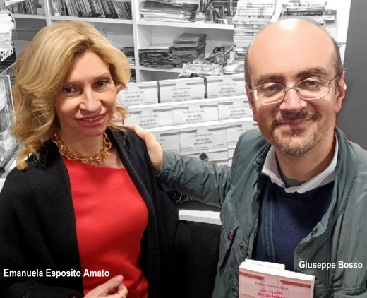 Emanuela Esposito Amato con Giuseppe Bosso Emanuela Esposito Amato con Giuseppe Bosso